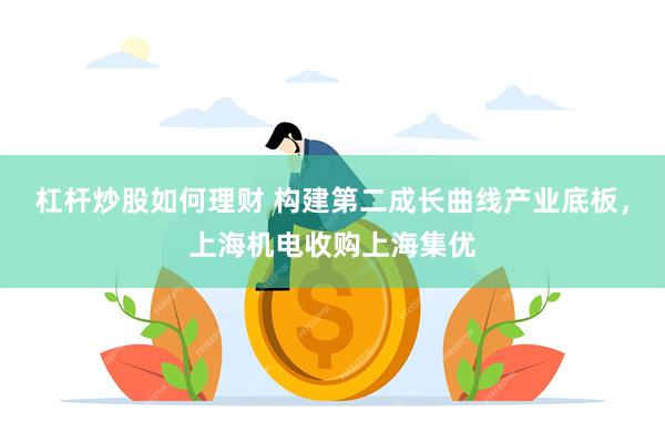 杠杆炒股如何理财 构建第二成长曲线产业底板，上海机电收购上海集优