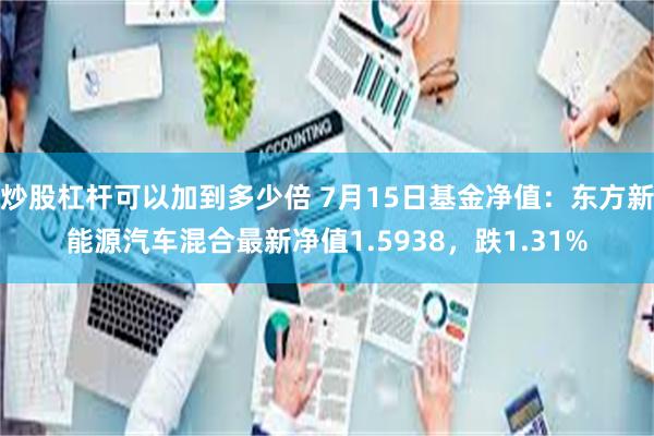 炒股杠杆可以加到多少倍 7月15日基金净值：东方新能源汽车混合最新净值1.5938，跌1.31%