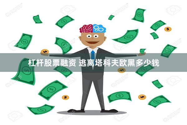 杠杆股票融资 逃离塔科夫欧黑多少钱