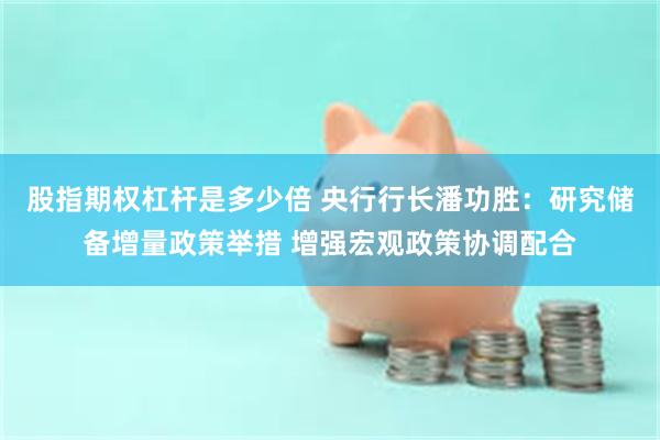 股指期权杠杆是多少倍 央行行长潘功胜：研究储备增量政策举措 增强宏观政策协调配合