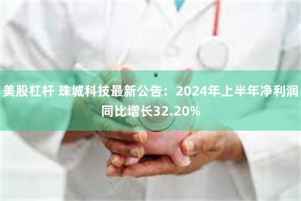 美股杠杆 珠城科技最新公告：2024年上半年净利润同比增长32.20%