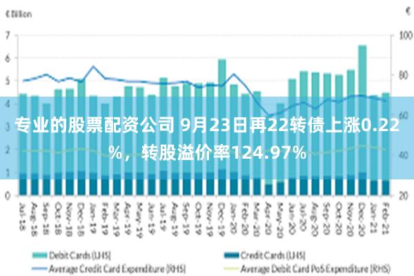 专业的股票配资公司 9月23日再22转债上涨0.22%，转股溢价率124.97%