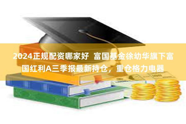 2024正规配资哪家好  富国基金徐幼华旗下富国红利A三季报最新持仓，重仓格力电器