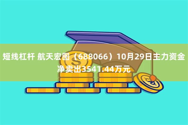 短线杠杆 航天宏图（688066）10月29日主力资金净卖出3541.44万元