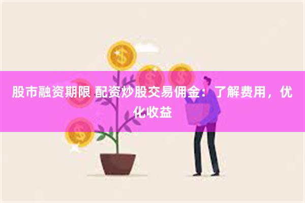 股市融资期限 配资炒股交易佣金：了解费用，优化收益